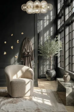Amalia Knage - Guld | Rund | Lille