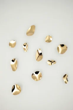 Amalia Knage - Guld | Rund | Lille