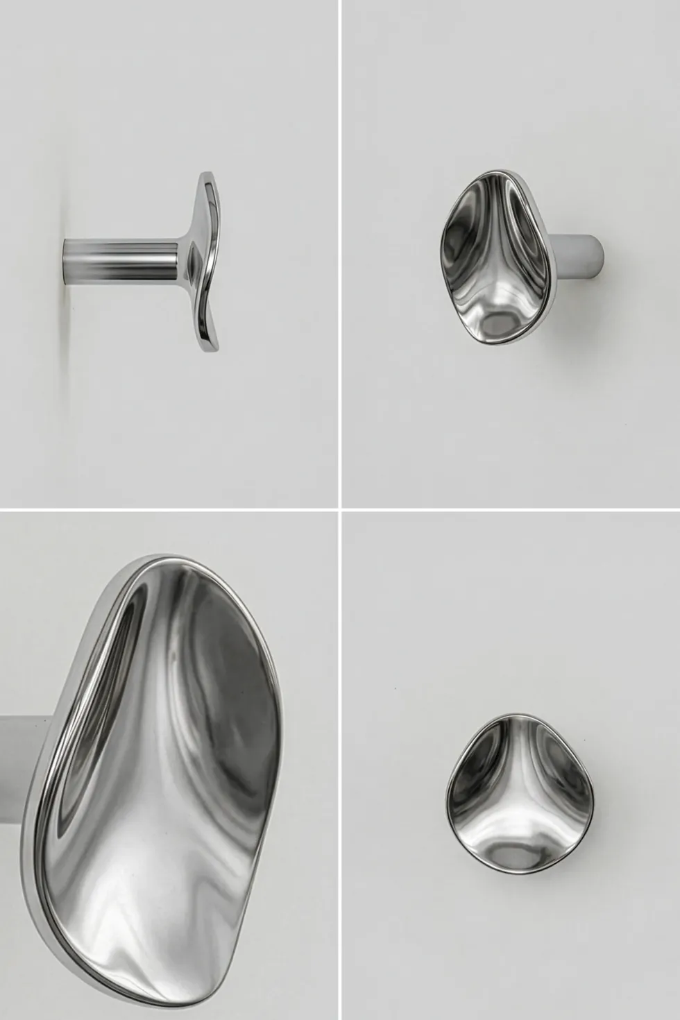 Amalia Knage - Krom | Rund | Mini
