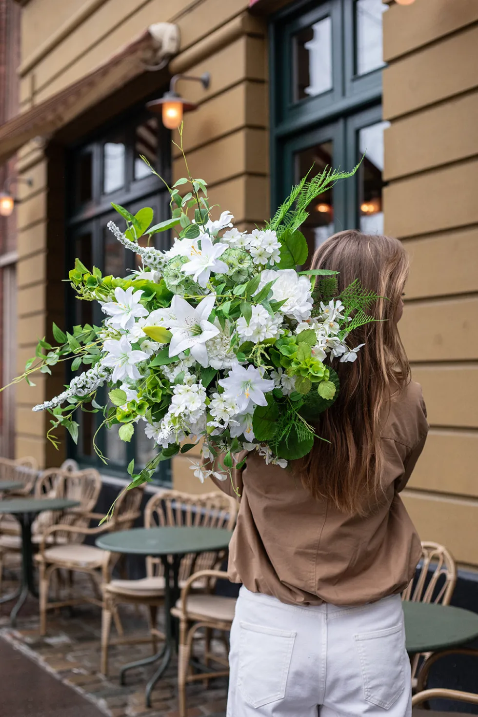 Bregnegren Kunstig Blomst - Grøn