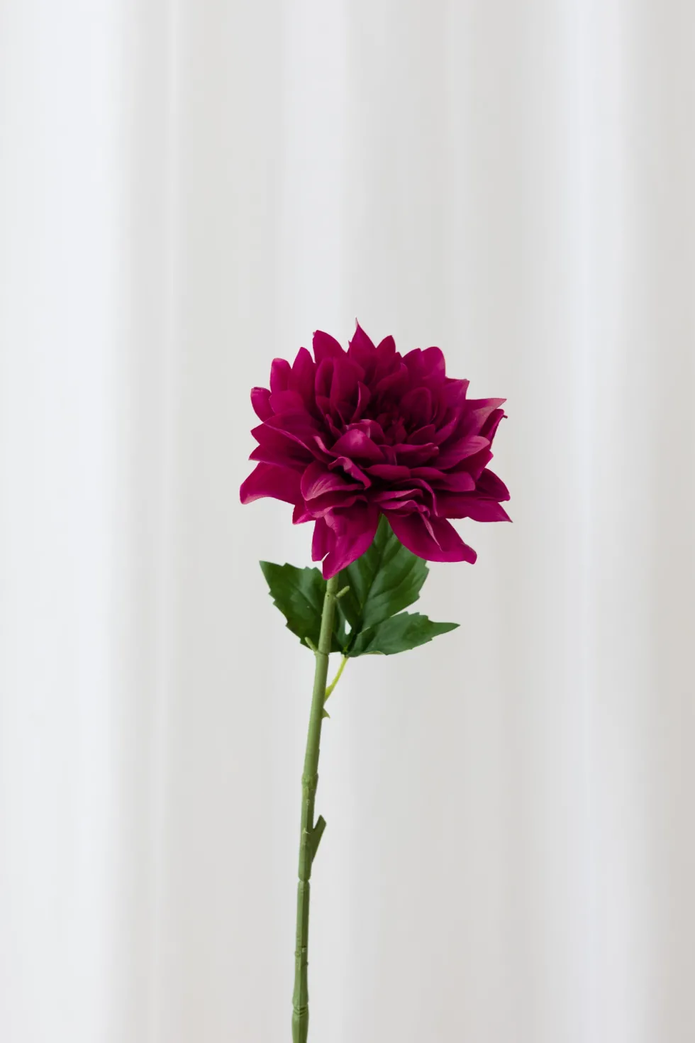 Dahlia Kunstig Blomst - Hot pink | Ét hoved