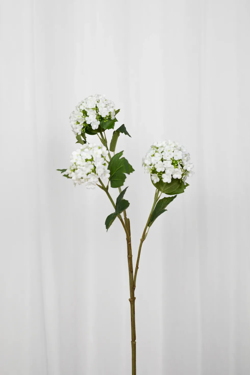 Hortensia Kunstig Blomst - Hvid | Gren