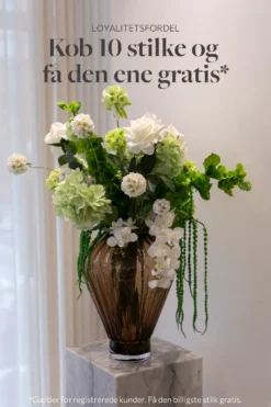 Klematis Kunstig Blomst - Grøn