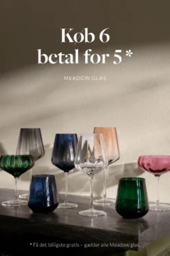 Meadow Glas - Cocktailglas | Grå