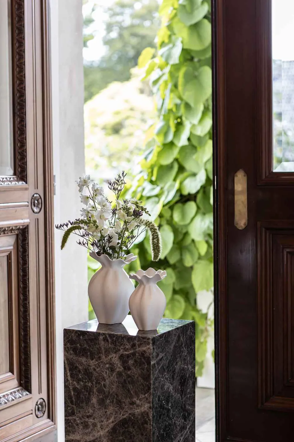 Nellie Vase - Off White | Mellem